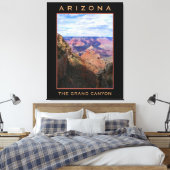 Arizona, Grand Canyon, South Rim Canvas Afdruk (Insitu (Slaapkamer))