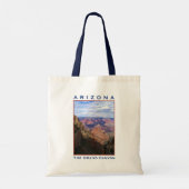 Arizona Grand Canyon South Rim Canvas tas (Achterkant)