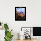 Arizona Grand Canyon South Rim Poster (Thuiskantoor)