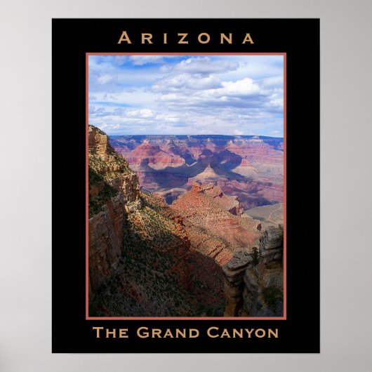 Arizona Grand Canyon South Rim Poster (Voorkant)