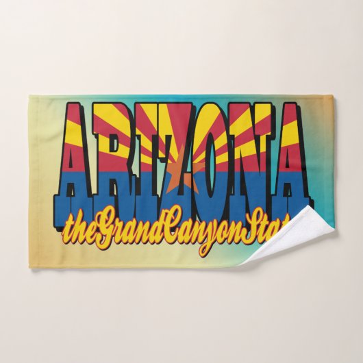 Arizona Grand Canyon-staat Handdoek (Handdoek)