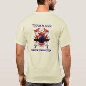 Arizona Granite Mountain Hotshots Memory T-shirt (Achterkant)
