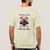Arizona Granite Mountain Hotshots Memory T-shirt (Achterkant)
