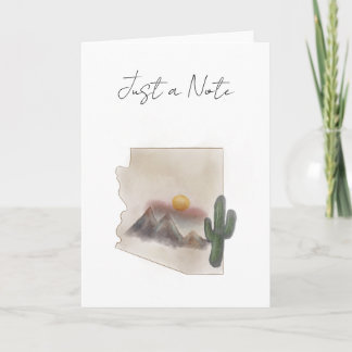 Arizona Greeting Card Bedankkaart