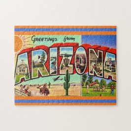 Arizona Groet Ansichtkaart Legpuzzel