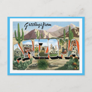 Arizona-groetings uit de VS Briefkaart