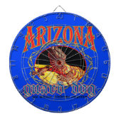 Arizona Guard Dog Lizard Dartbord (Voorkant)