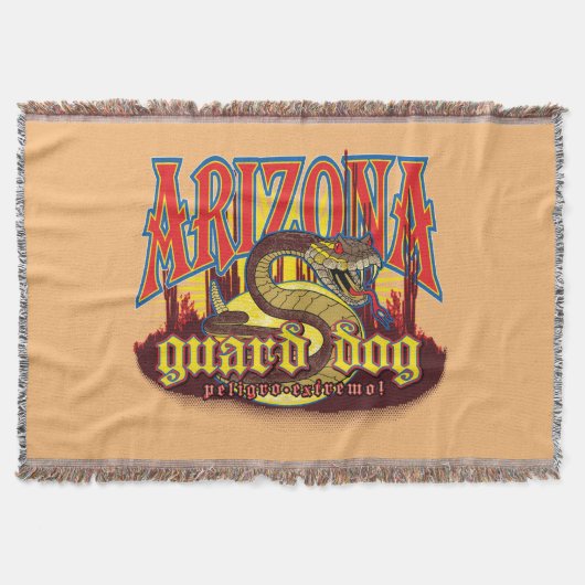 Arizona Guard Dog Slang Deken (Voorkant)