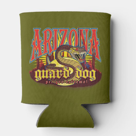 Arizona Guard Dog Snake Blikjeskoeler (Achterkant)