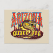 Arizona Guard Dog Snake Briefkaart (Voorkant)