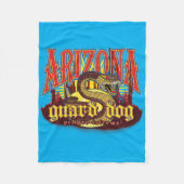 Arizona Guard Dog Snake Fleece Deken (Voorkant)