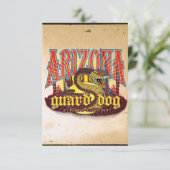 Arizona Guard Dog Snake Kaart (Staand voorkant)