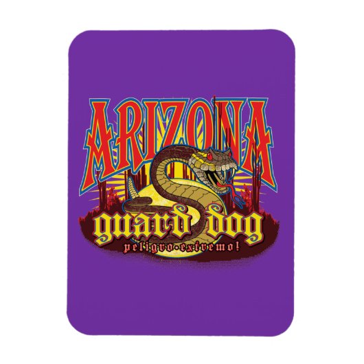 Arizona Guard Dog Snake Magneet (Verticaal)