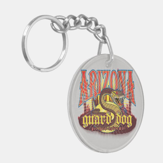 Arizona Guard Dog Snake Sleutelhanger (Voorkant Links)