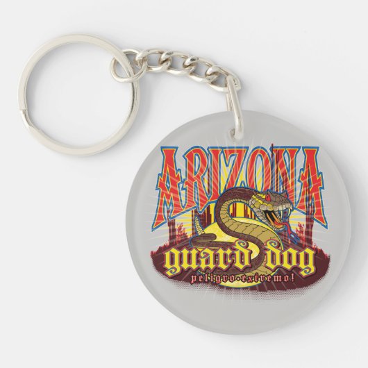 Arizona Guard Dog Snake Sleutelhanger (Voorkant)