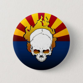 Arizona...Het is een droge hitte Ronde Button 5,7 Cm