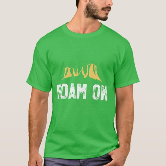 Arizona Hiking Shirt Roam On American Vacation Red (Voorkant)