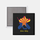 Arizona Hockey Doelman Magneet (Voorkant / Achterkant)