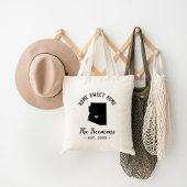 Arizona Home Sweet Home Familie Monogram Tote Bag