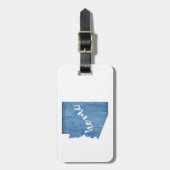 Arizona Home Wood Grain Bagagelabel (Voorkant verticaal)