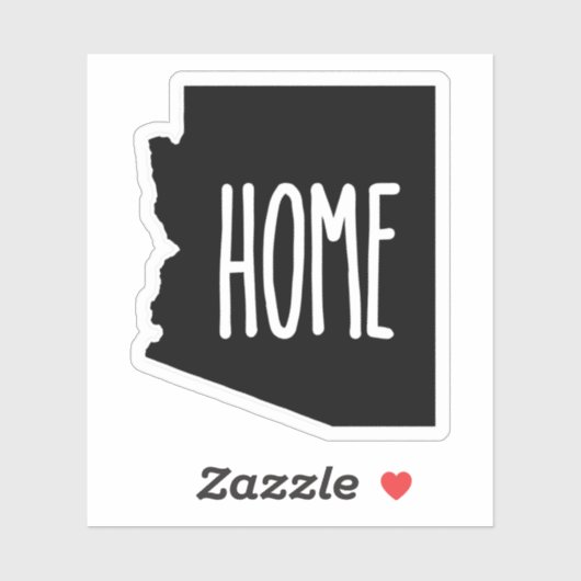 Arizona Home Zwart-wit Sticker (Vel)