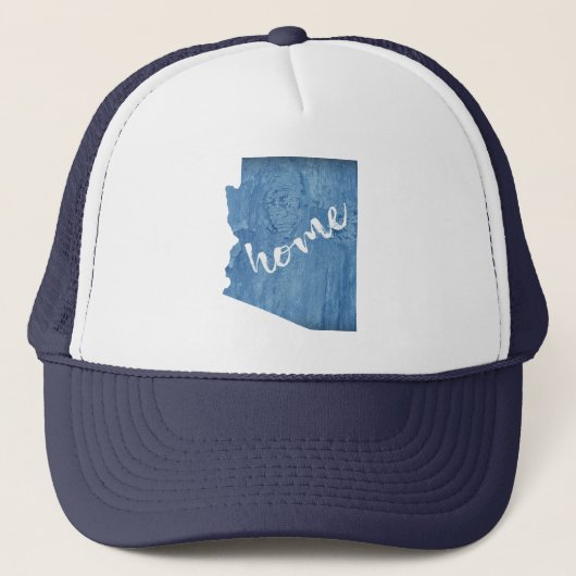 Arizona Huis Houtstructuur Trucker Pet (Voorkant)