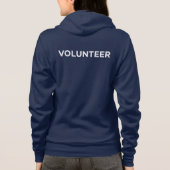 Arizona Humane Society Volunteer Zip-up Hoodie (Achterkant)