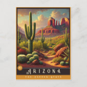 Arizona | hyperrealistisch Briefkaart (Voorkant)