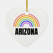 Arizona - Ik hou van Arizona - Phoenix Arizona Keramisch Ornament (Voorkant)