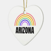 Arizona - Ik hou van Arizona - Phoenix Arizona Keramisch Ornament (Links)