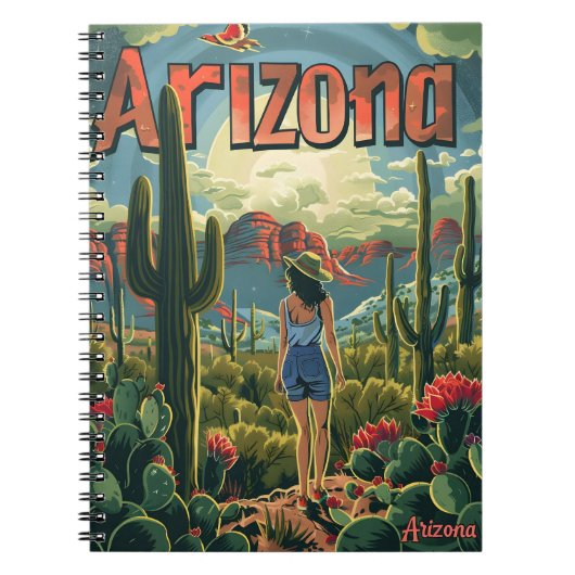 Arizona Illustratie Notitieboek (Voorkant)
