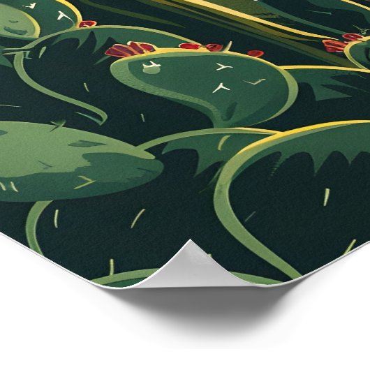 Arizona  Illustratie Poster (Hoek)