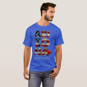 Arizona In My Mind and My Heart Strong Awesome Des T-shirt (Voorkant volledig)
