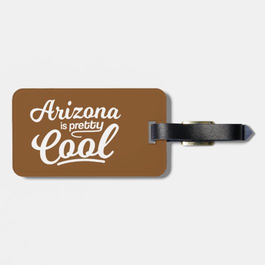 Arizona is  bagagelabel (Achterkant horizontaal)