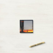 "Arizona is geweldig!" Sunset Sonoran Desert Cactu Post-it® Notes (Op bureau)