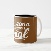 Arizona is  tweekleurige koffiemok (Voorkant rechts)