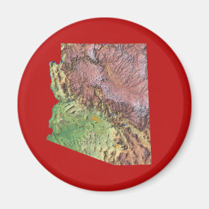 Arizona kaart magneet