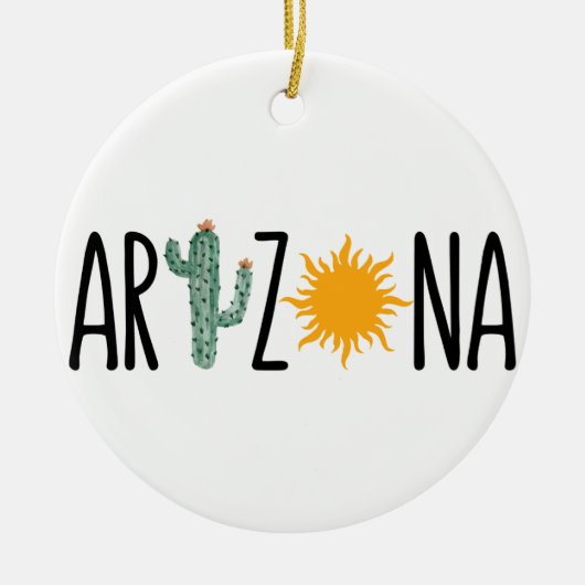 ARIZONA KERAMISCH ORNAMENT (Voorkant)