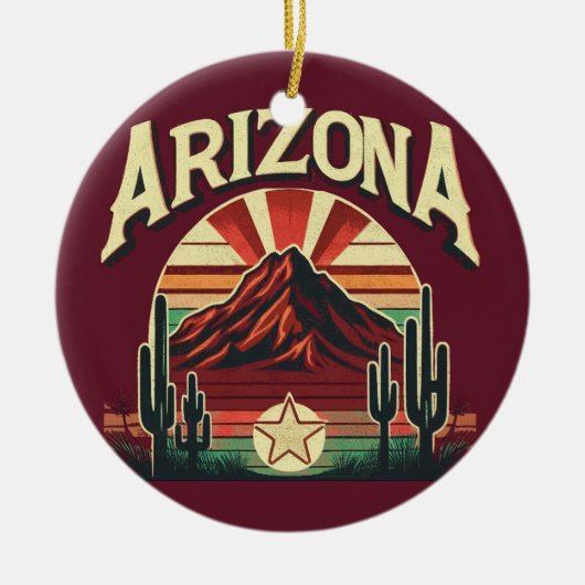  Arizona Keramisch Ornament (Voorkant)