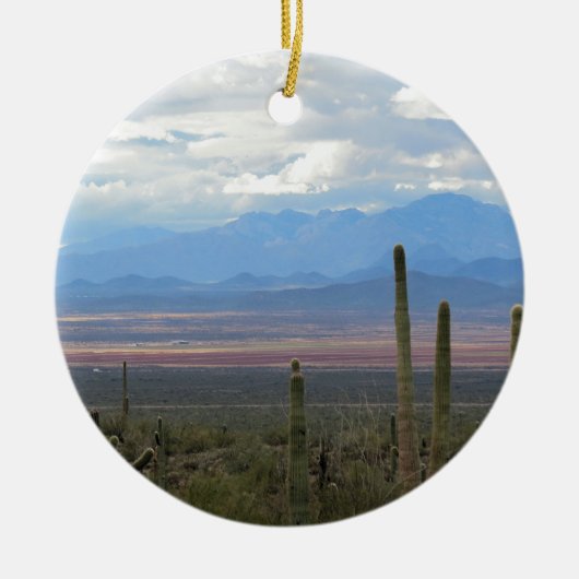 Arizona Keramisch Ornament (Voorkant)