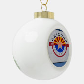 Arizona Keramische Bal Ornament (Links)