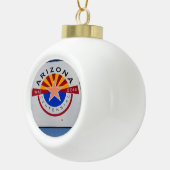 Arizona Keramische Bal Ornament (Rechts)