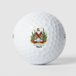 Arizona Kerstmis met Sinterklaas op golfbal Golfballen