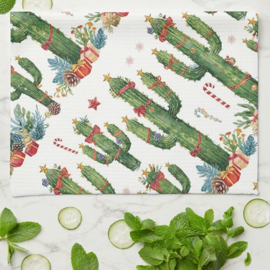 Arizona Kerstthema  Theedoek (Gevouwen)