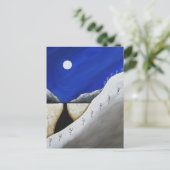 Arizona-kerstwoestijn Southwest Cactus Feestdagenkaart (Staand voorkant)