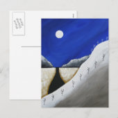 Arizona-kerstwoestijn Southwest Cactus Feestdagenkaart (Voorkant / Achterkant)