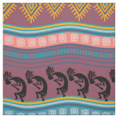 Arizona Kokopelli Southwest Pattern Stof (Swatch)