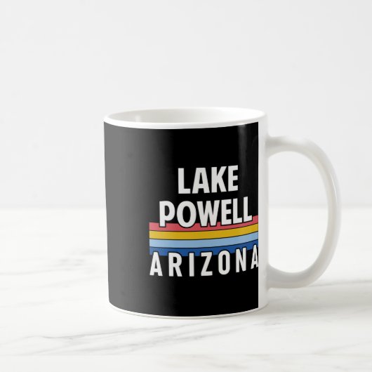 Arizona Lake Powell Vacation Souvenir Gift Koffiemok (Rechts)