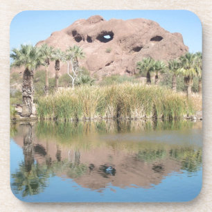 Arizona Landmark Photo Hole in de Rock Phoenix Bier Onderzetter