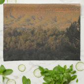 Arizona Landscape Fotobergen Welkom op Cabin Theedoek (Gevouwen)